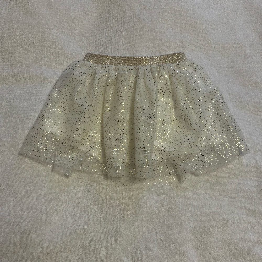 Hanna Andersson sparkle celebrate tulle skirt
